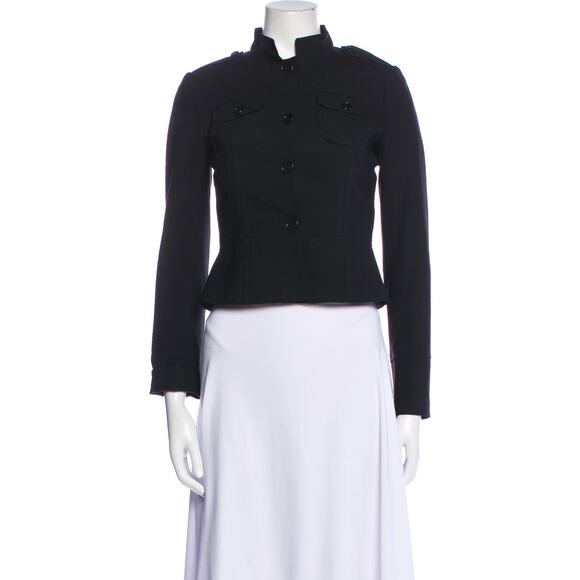 Theory Denim Black Jacket Size 0 - Picture 1 of 5